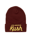 LA Kush OG Beanie - Maroon/Gold