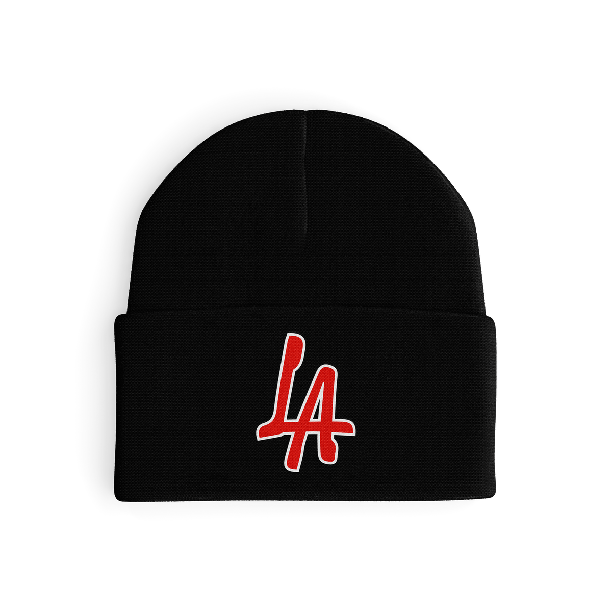 LA Kush LA Beanie - Black/Red – LAKUSH
