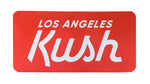 LA Kush OG Sticker - Red/White