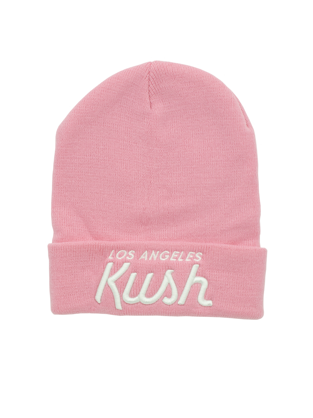 LA Kush OG Beanie - Pink/White