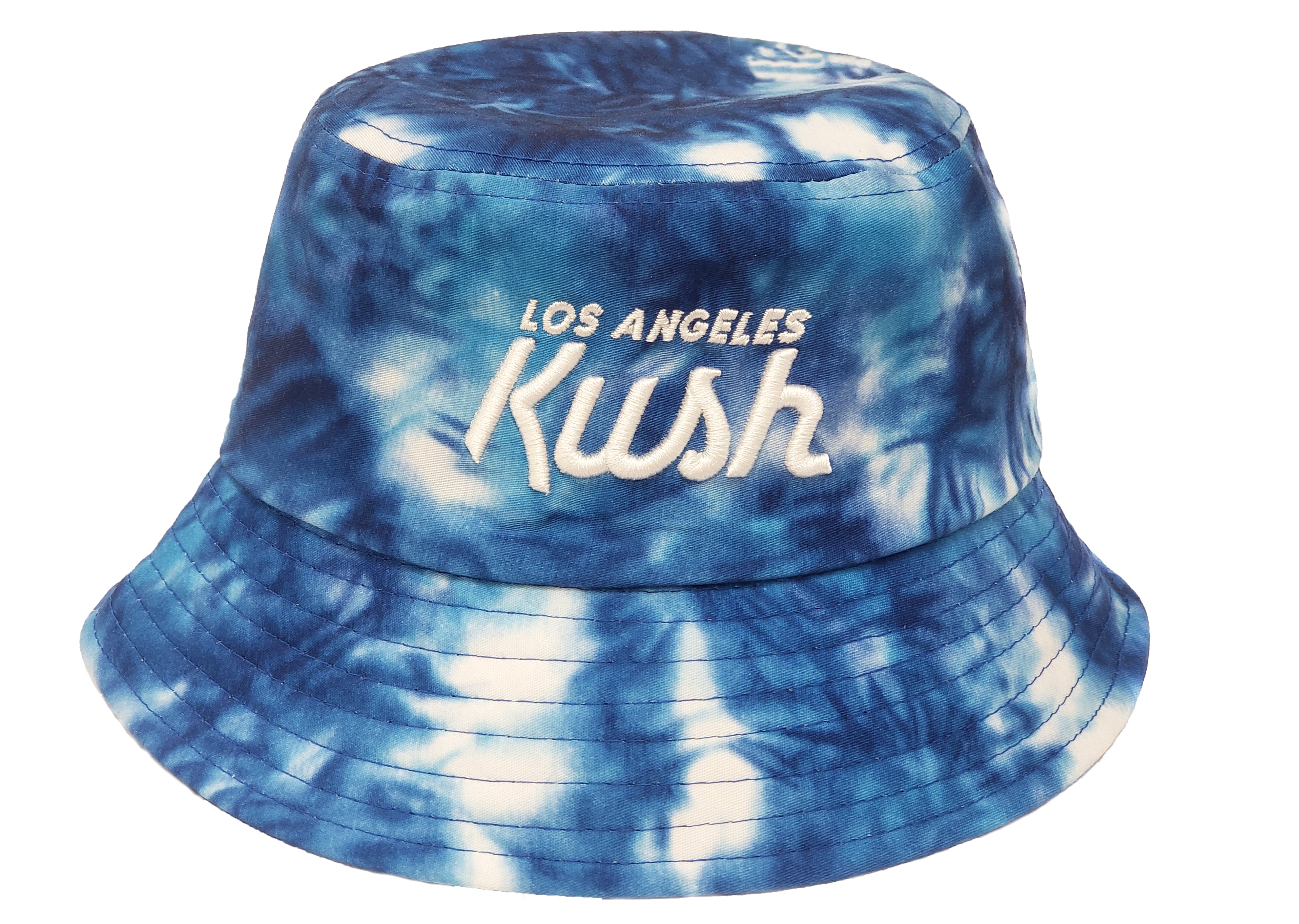 LA Kush Bucket Hat - Blue Tie Dye