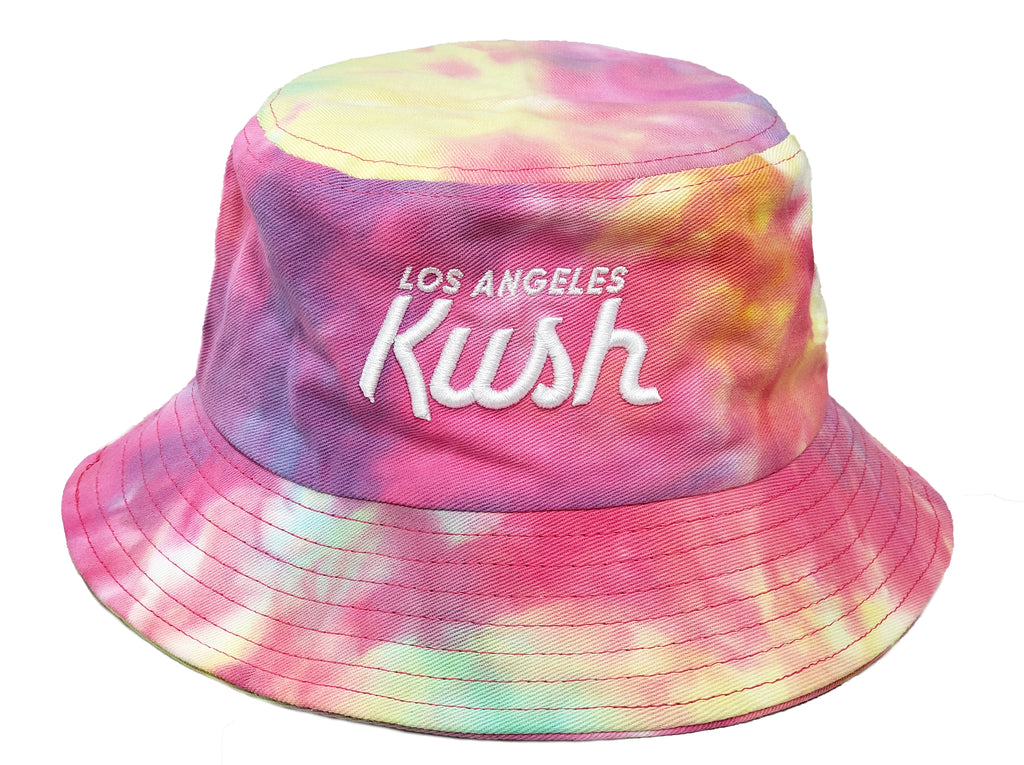 LA Kush Bucket Hat - Multicolor Tie Dye