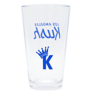 "K" Krown Cup - Clear/Blue