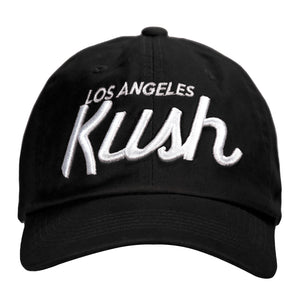 LA Kush OG Dad Hat - Black/White