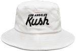 LA Kush OG Logo Bucket Hat - White